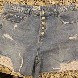 Boutique denim shorts